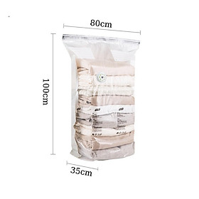 Mua Túi hút chân không đựng quần áo không cần bơm đựng chăn màn dùng tay ép tiện lợi