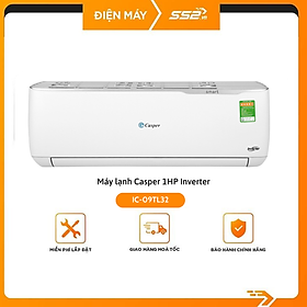 Máy lạnh Casper Inverter 1 HP IC-09TL32- Hàng Chính Hãng.