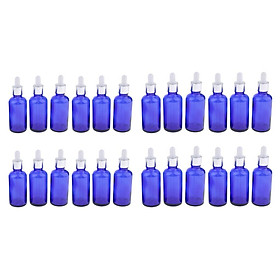 24 Pcs Glass Eye Dropper Dispenser Bottles For Essential Oils Perfume