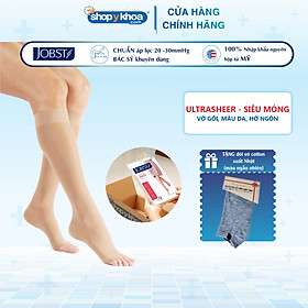 Vớ y khoa gối JOBST UltraSheer - Siêu Mỏng hỗ trợ điều trị giãn tĩnh mạch chân
