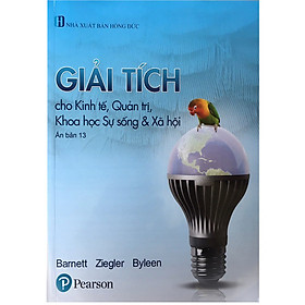 Hình ảnh Giải tích cho kinh tế, quản trị, khoa học sự sống và xã hội