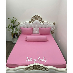 Bộ chăn Drap gối Thun Hàn Quốc Mát Lạnh { 4 món gồm ; ga và 3 áo gối / 5 món gồm chăn, ga và 3 áo gối } đủ size