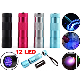 Mua Đèn Uv 12 Led Soi Đá  Sấy Keo  Soi Tiền  Côn Trùng  Cavet xe