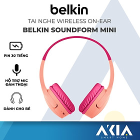 Tai nghe không dây dành cho bé On-Ear Belkin SoundForm Mini