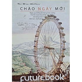 Vở kẻ ngang 80 trang Chào ngày mới Futurebook - DKSV 221B