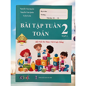 Bài Tập Tuần Toán 2 Tập 1 - Sách tham khảo cấp 1