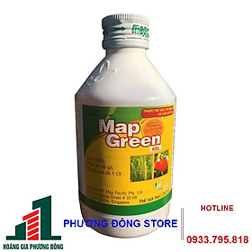 Thuốc trừ sâu, trừ bệnh và chất hỗ trợ Map Green 6SL - gói 20ml, chai 100ml, chai 250ml