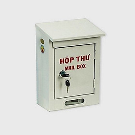 Hộp Đựng Thư Báo Thư Góp Ý sắt sơn tỉnh điện cao cấp (màu xám)