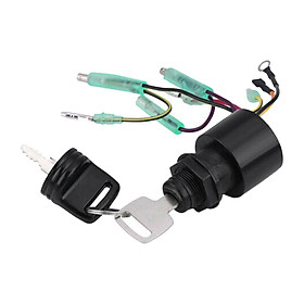Ignition Key Switch Boat Part Fit for Mercury Outboard Motors Remote Control Box