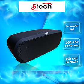 Hình ảnh Loa bluetooth 5TECH BS1 hàng chính hãng, loa mini cầm tay di động âm thanh sống động, âm bass siêu trầm nghe nhạc cực đỉnh dành cho điện thoại, máy tính,...