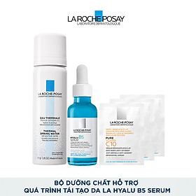 Bộ dưỡng chất chuyên sâu giúp hỗ trợ quá trình tái tạo da La Roche-Posay Hyalu B5 Serum