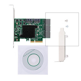 Card Chuyển Đổi Pci-E Sang Sata 3.0 8 Cổng Sata cho SSD ,HDD