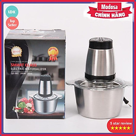 Mua Máy Xay Thịt Tốc Độ Cao Modosa Dung Lượng 2L  Chất Liệu Thép Không Gỉ Tiện Dụng Trong Gia Đình - Hàng Chính Hãng