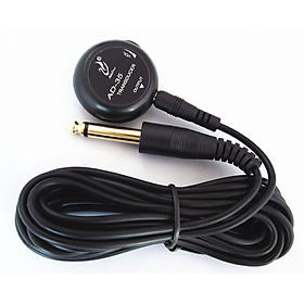 AD-35 Mini Sound Pick-up Piezo Amplifier Transducer Stick Piezo Pickup For Acoustic Guitar Ukulele Violin Cello Banjo - Black