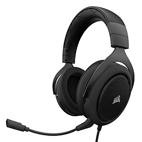 Tai Nghe Corsair HS50 Stereo Carbon CA-9011170-AP - Hàng Chính Hãng
