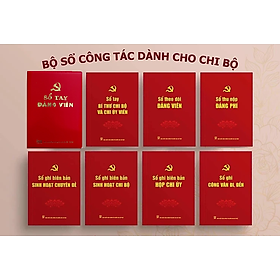 Bộ Sổ Công Tác Dành Cho Chi Bộ