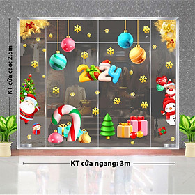 Mua Decal trang trí NOEL 2024 combo số 76