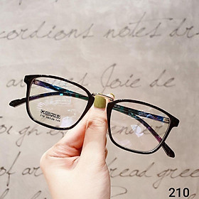 Gọng kính cận nam nữ vuông dẻo THIÊN HÀ OPTICAL unisex nhựa nhẹ giá rẻ kiểu dáng Hàn Quốc trẻ trung nhiều màu G210