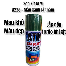Sơn xịt atm màu a268-a281-a225-a217-a223 - 400ml