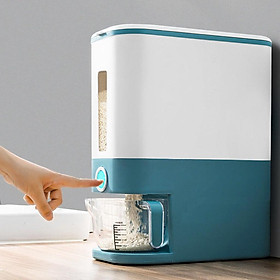 Mua Thùng đựng gạo thông minh BUCOOK có nhấn nút tiện lợi  dung tích 12kg