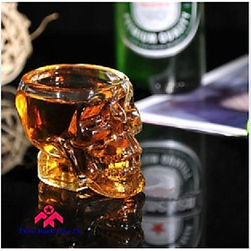 Cốc thủy tinh hình đầu lâu V1