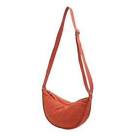 Women Dumpling Bun Lady Wallet Travel Bag Big Capacity Beach Underarm Bags Tote Shopping Bag Pouch Schoolbag Work Nylon Shoulder Bag Handbag