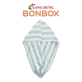 Khăn gội đầu quấn tóc BONBOX 60x25 cm BT10 - Hàng chính hãng