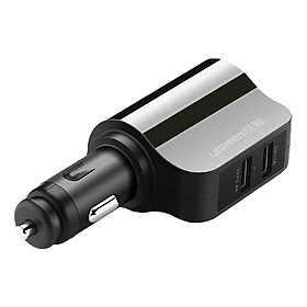 Mua Sạc Trên Ô Tô 2 Cổng 1A Và 2.4A Ugreen 20394 - Hàng Chính Hãng