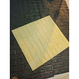 Xốp Dán Tường Giả Gạch 3D 70X77cm 3mm  ( 1 Tấm )