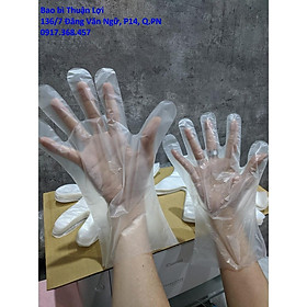 Mua 100g Bao tay nilon  bao tay xốp  Bao tay ni lông  găng tay nylon dùng 1 lần  -anhsonnd18