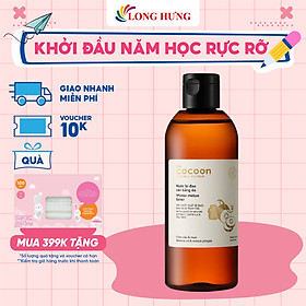 Nước bí đao cân bằng da Cocoon giúp giảm dầu và mụn (140ml/310ml) - Hàng chính hãng