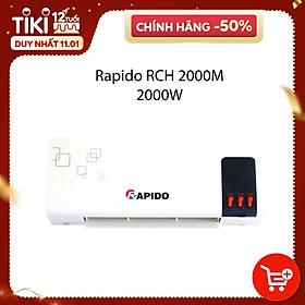 Máy sưởi gốm Rapido RCH 2000M - Hàng chính hãng