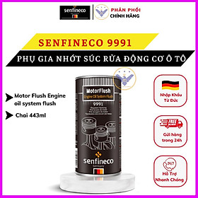 Súc rửa động cơ ô tô, dầu bôi trơn Senfineco 9991 Motor Flush -Made in Germany - 443ml