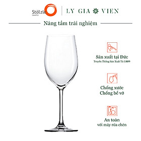 Ly Uống Vang Đỏ Stoelzle Classic Red Wine Glass 448 ml - Thiết Kế Thanh Lịch, Vượt Thời Gian - Thích Hợp Để Thưởng Thức Các Loại Vang Chianti Classico, Chianti Riserva, Montepulciano, Barbera Hay Zweigelt