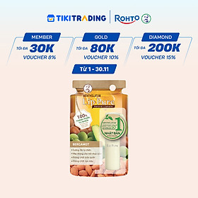 Son dưỡng môi không màu thành phần tự nhiên Lip Pure Bergamot Cam Tây 3.9g