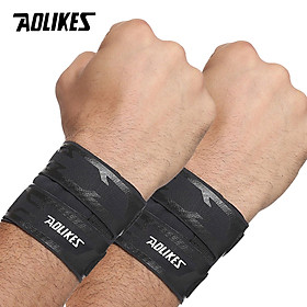 Hình ảnh Bộ 2 băng cổ tay thể thao AOLIKES A-7930 Sport wrist protector