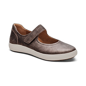 Giày búp bê sức khoẻ nữ Aetrex Erica Bronze - giày bít đế đệm, giảm đau chân