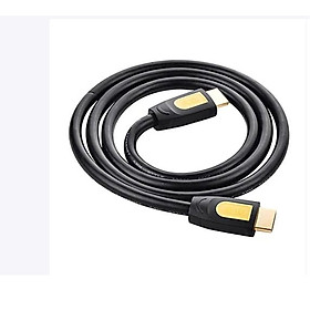 Cáp HDMI 2.0 Ugreen 50110 Carbon 2M Chuẩn 4K/60MHz Đầu Cáp Mạ Vàng Cao Cấp-Hàng chính hãng