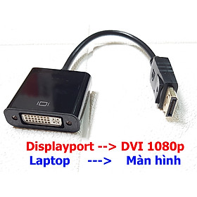 Mua Cáp chuyển Displayport sang DVI  DP to DVI  DP ra DVI