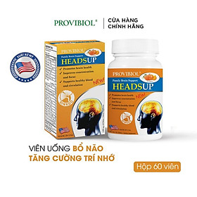 Viên Uống Bổ Não Tăng Cường Trí Nhớ Provibiol Heads Up 60 viên