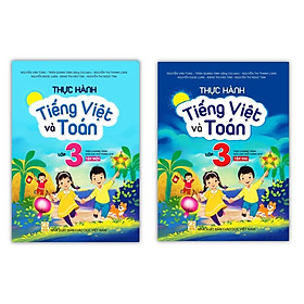 Sách - Combo Thực Hành Tiếng Việt Và Toán Lớp 3 - tập 1 + 2 ( Theo chương trình giáo dục phổ thông mới 2018 )