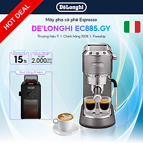Mua  Hàng chính hãng  Máy pha cà phê DeLonghi Dedica Arte EC885 (BG/ GY/ M)