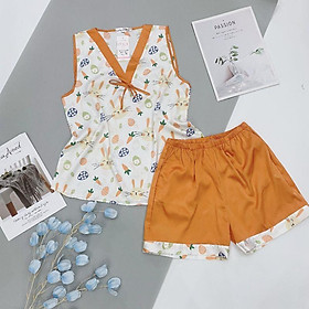 Đồ mặc nhà - Homewear chất lụa satin