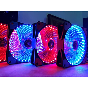 Mua Fan case LED 12 cm Cao Cấp. Fan tản nhiệt. trang trí cho case máy tính  pc gaming