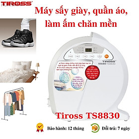 Mua Máy sấy khô khử mùi giày  quần áo  làm ấm chăn mền Tiross TS8830 có hẹn giờ  thương hiệu Ba Lan - Hàng chính hãng