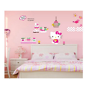 Decal dán tường Perfect EB176 - Hello Kitty 5