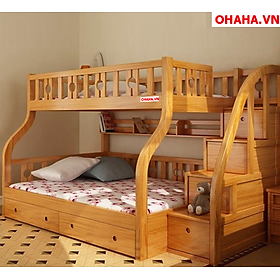 Giường Tầng Cao Cấp USA OHAHA (Dưới 1m2, Trên 1m)