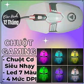 Mua Chuột Có Dây Thiết Kế Led 7 Màu Cùng 4 Mức DPI Điều Chỉnh Siêu Nhạy Phù Hợp Gaming  Giải Trí … CM2