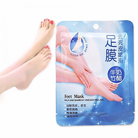 Mặt Nạ Feet Mask Sữa Tươi Và Dấm Tre Tẩy Tế Bào Chết Cho Chân