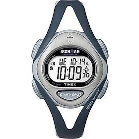 Timex Women's T5K039 Ironman Sleek 50 Mid-Size Black Resin Strap Watch